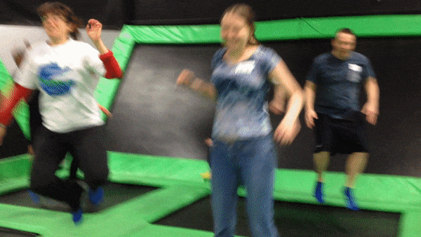 Extreme Air Park Lab Outing - Spring 2015