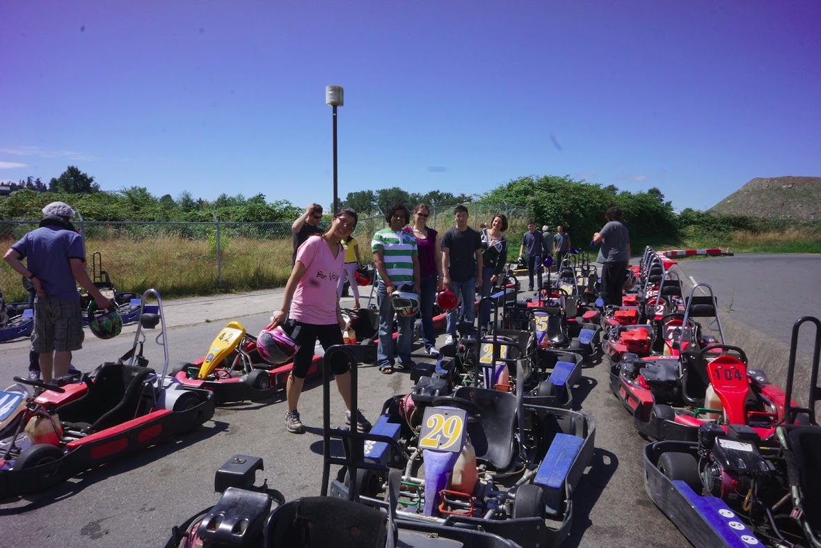 Go Karting, Summer 2012