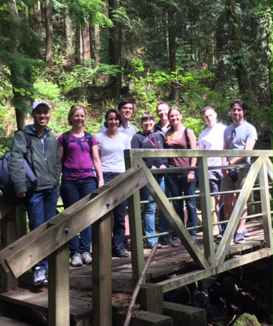 Lab Hike to Patio - Spring 2017