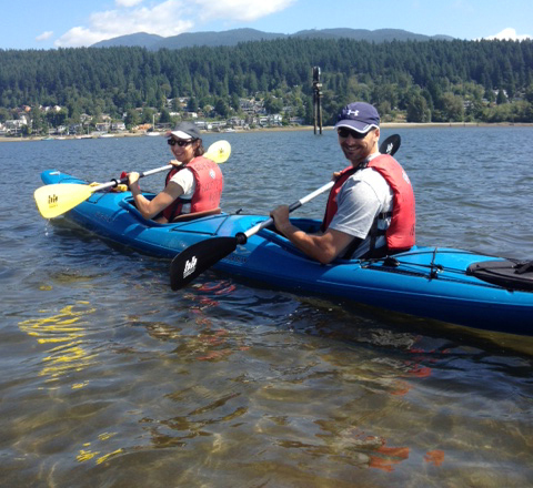 Kayaking, Summer 2013