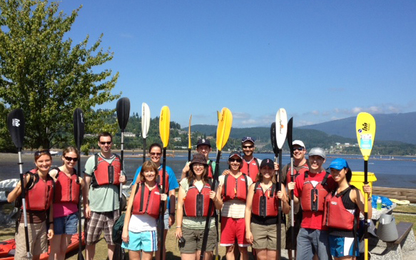 Kayaking, Summer 2013