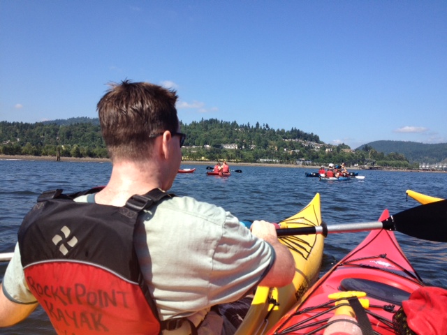 Kayaking, Summer 2013